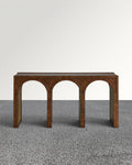 Hadley Burl Console Table